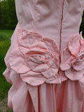 1940s Pink Evening Gown
