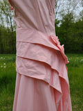 1940s Pink Evening Gown