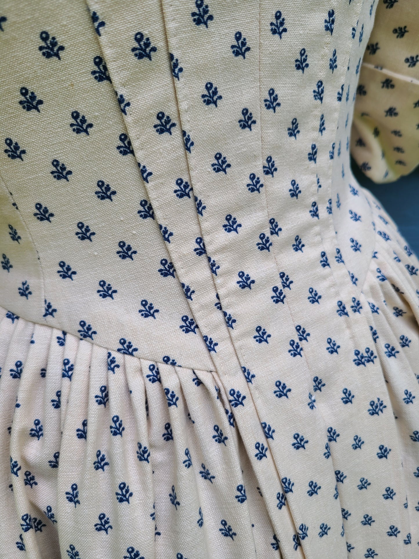 1770s Silly Sisters Gown and Petticoat