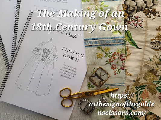 Registration Opens July 1st - Larkin & Smith English Gown Workshop - October 2nd - 4th