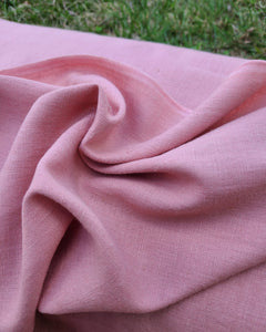 Pink Linen - 1 1/2 yd
