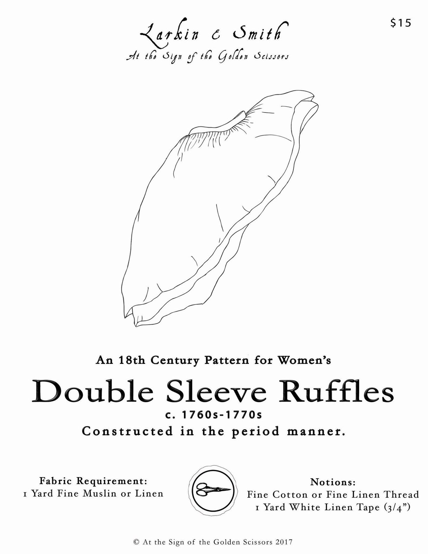 Double Sleeve Ruffles Pattern