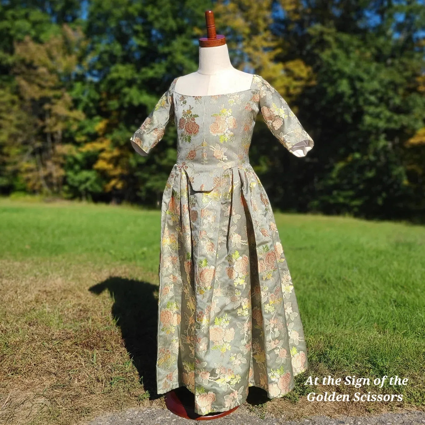 18th Century Girls Gown Pattern – At the Sign of the Golden Scissors