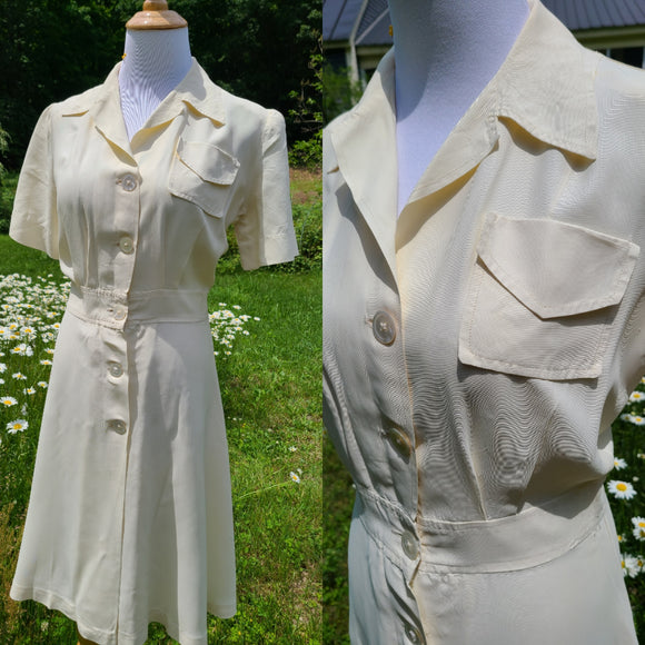 1930s/1940s Rayon Playsuit