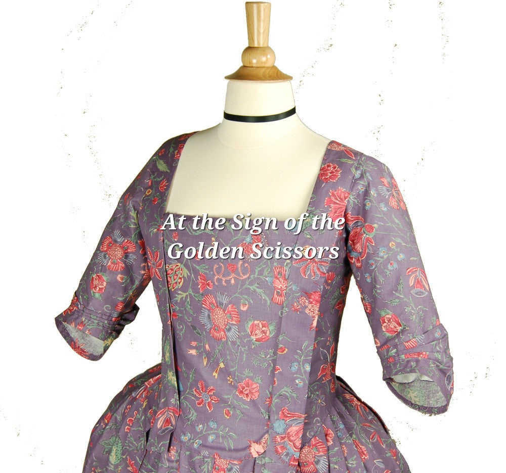 white christmas dresses 18th Century English Gown Pattern – At the Sign of the Golden Scissors