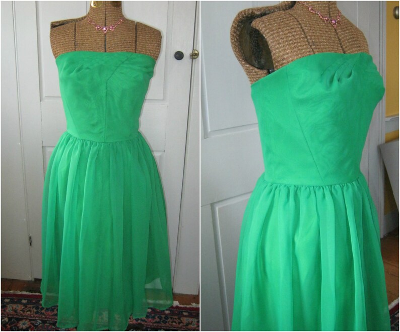 Green Vintage Style Dress