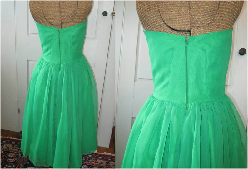 Green Vintage Style Dress