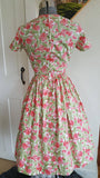 Vintage 1950s Currant Dress