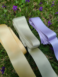 1 1/2" Wide Silk Satin Ribbon
