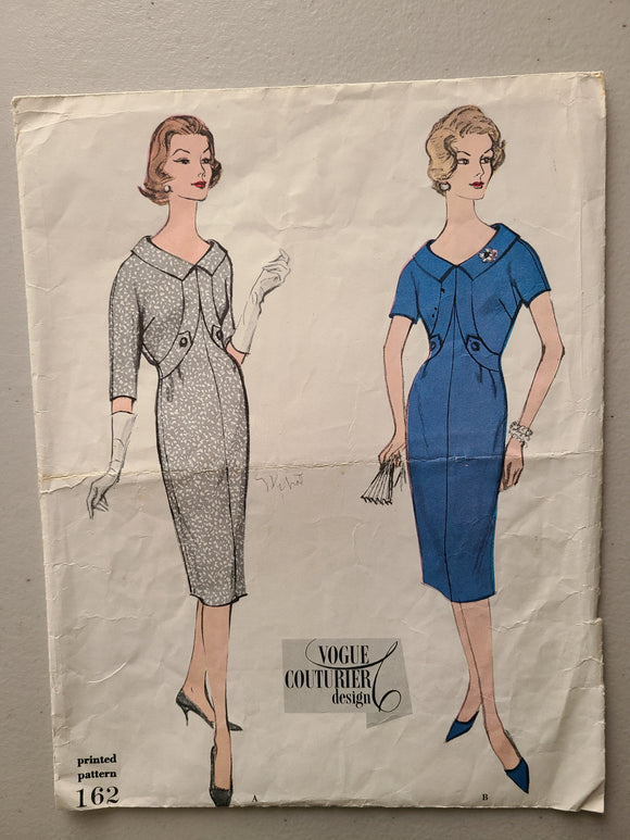 Vintage Vogue Sewing Pattern, 162