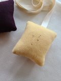 18th Century Wool Pin Cushions - Yellow or Purple