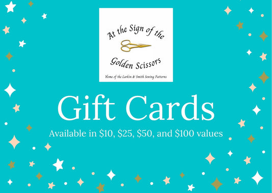 Golden Scissors Gift Card
