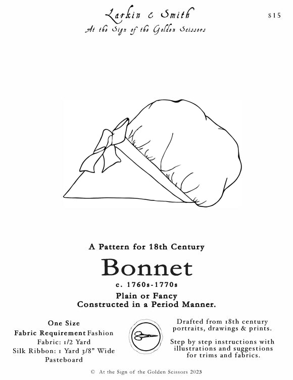 1770's Bonnet Pattern