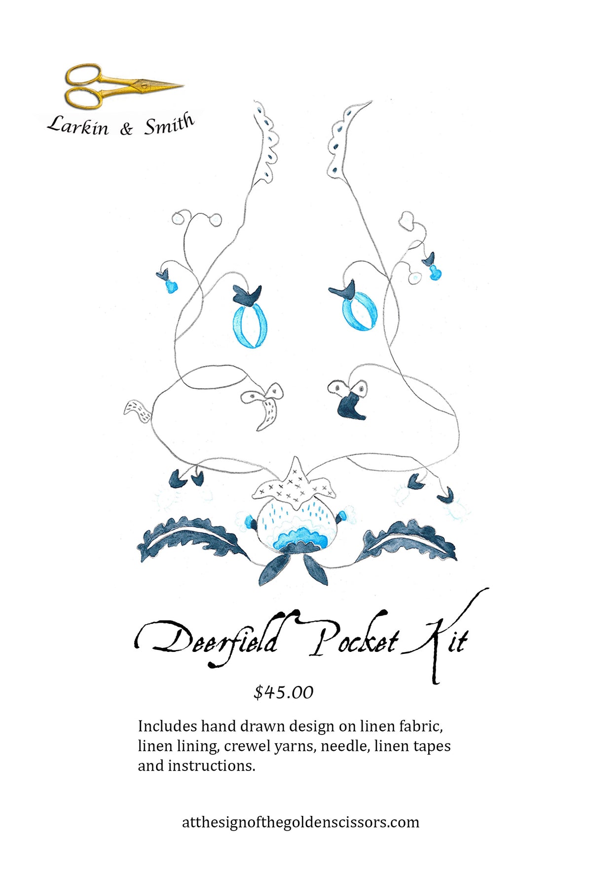 Embroidered Pocket Kit - Deerfield
