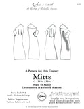 Coming Back in 2026 - 18th Century Mitt Paper Pattern