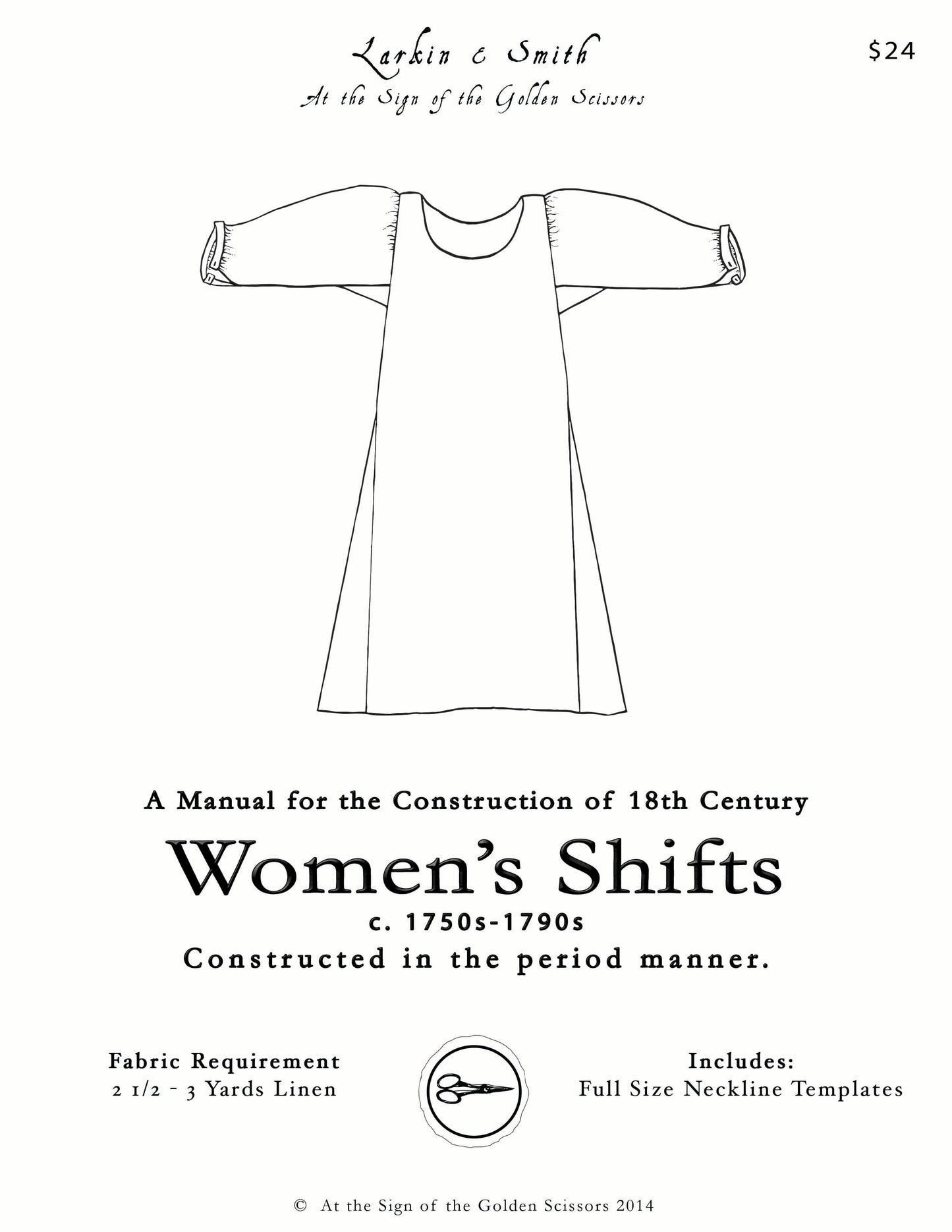 Coming Back in 2026 - Manual for 18th Century Women's Shifts